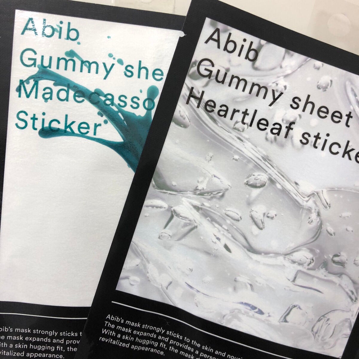 ガムシートマスクパック マデカソサイドステッカー/Abib /シートマスク・パックを使ったクチコミ(1枚目)
