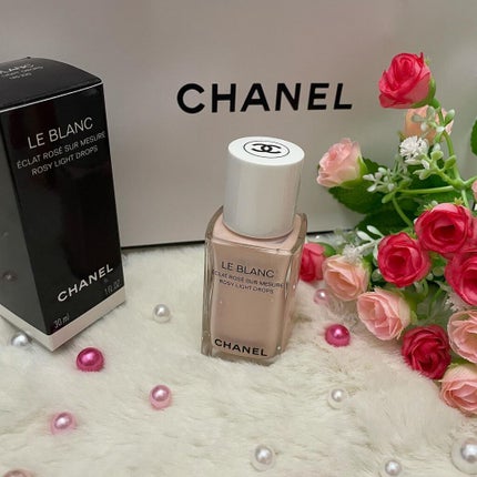 ル ブラン ロージー ドロップス/CHANEL/リキッドハイライトを使ったクチコミ(2枚目)