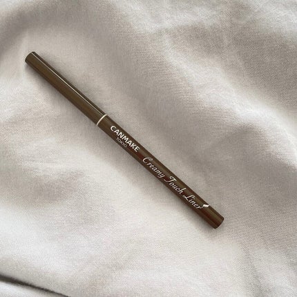 クリーミータッチライナー/キャンメイク/ジェルアイライナーを使ったクチコミ(1枚目)