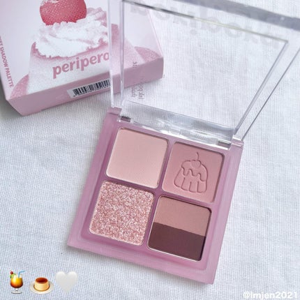 インク ポケット シャドウ パレット(AD)/PERIPERA/アイシャドウパレットを使ったクチコミ(4枚目)