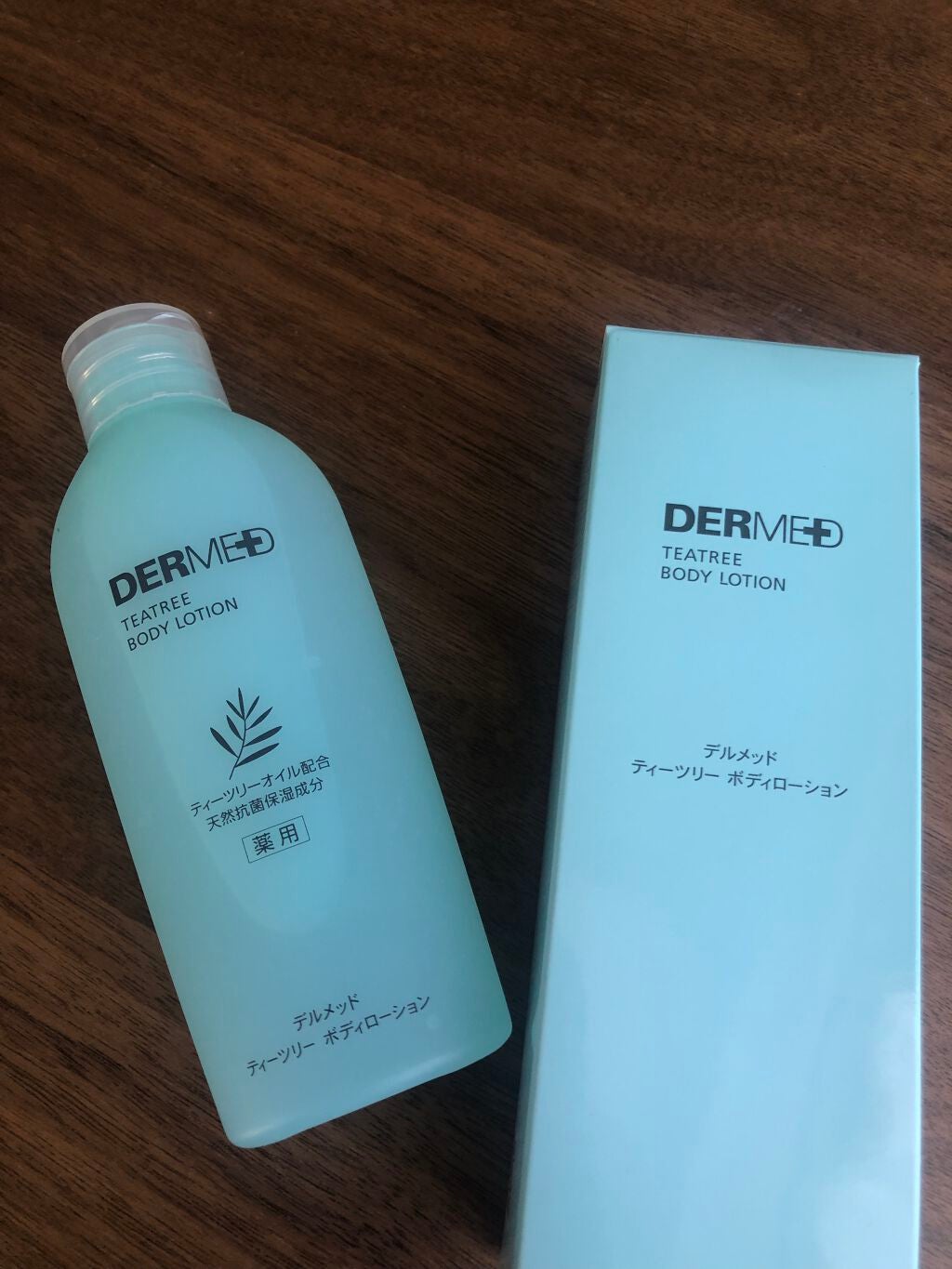 ティーツリーボディローション/デルメッド/ボディローションを使ったクチコミ(1枚目)