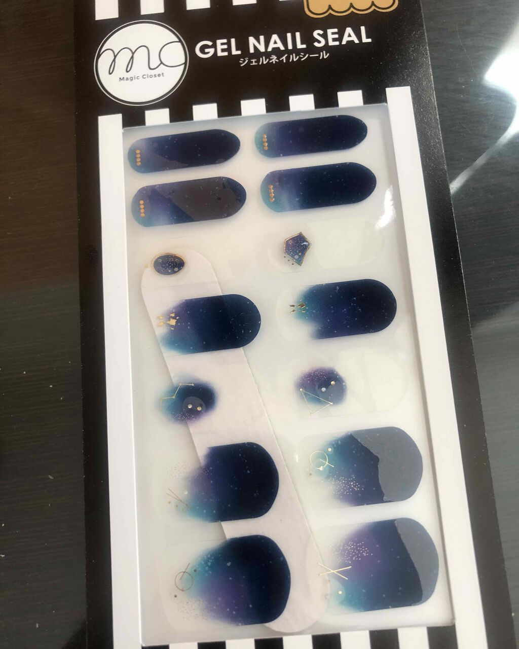 mc ジェルネイルシール/3COINS/ネイルシールを使ったクチコミ（1枚目）