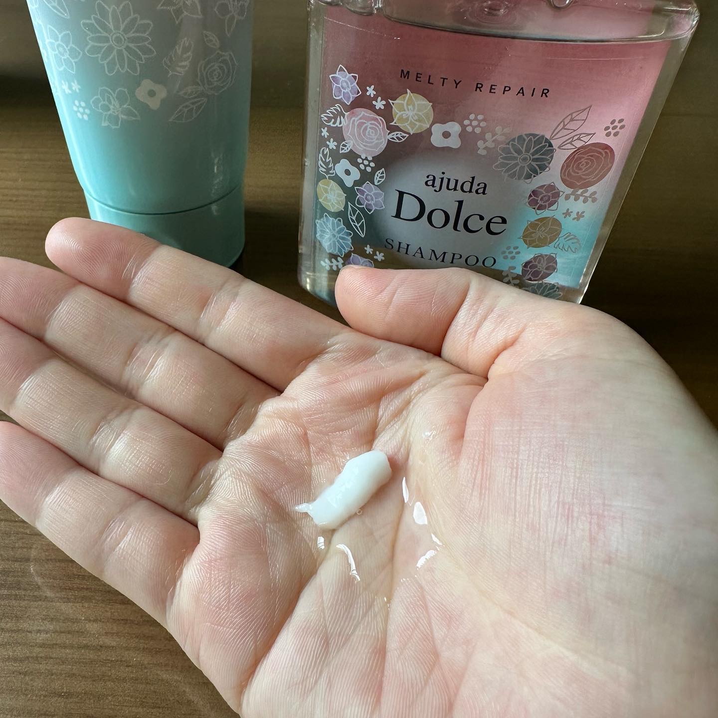 アジューダドルチェ メルティリペアシャンプー/トリートメント/Dolce MELTY REPAIR/サロンシャンプーを使ったクチコミ（2枚目）