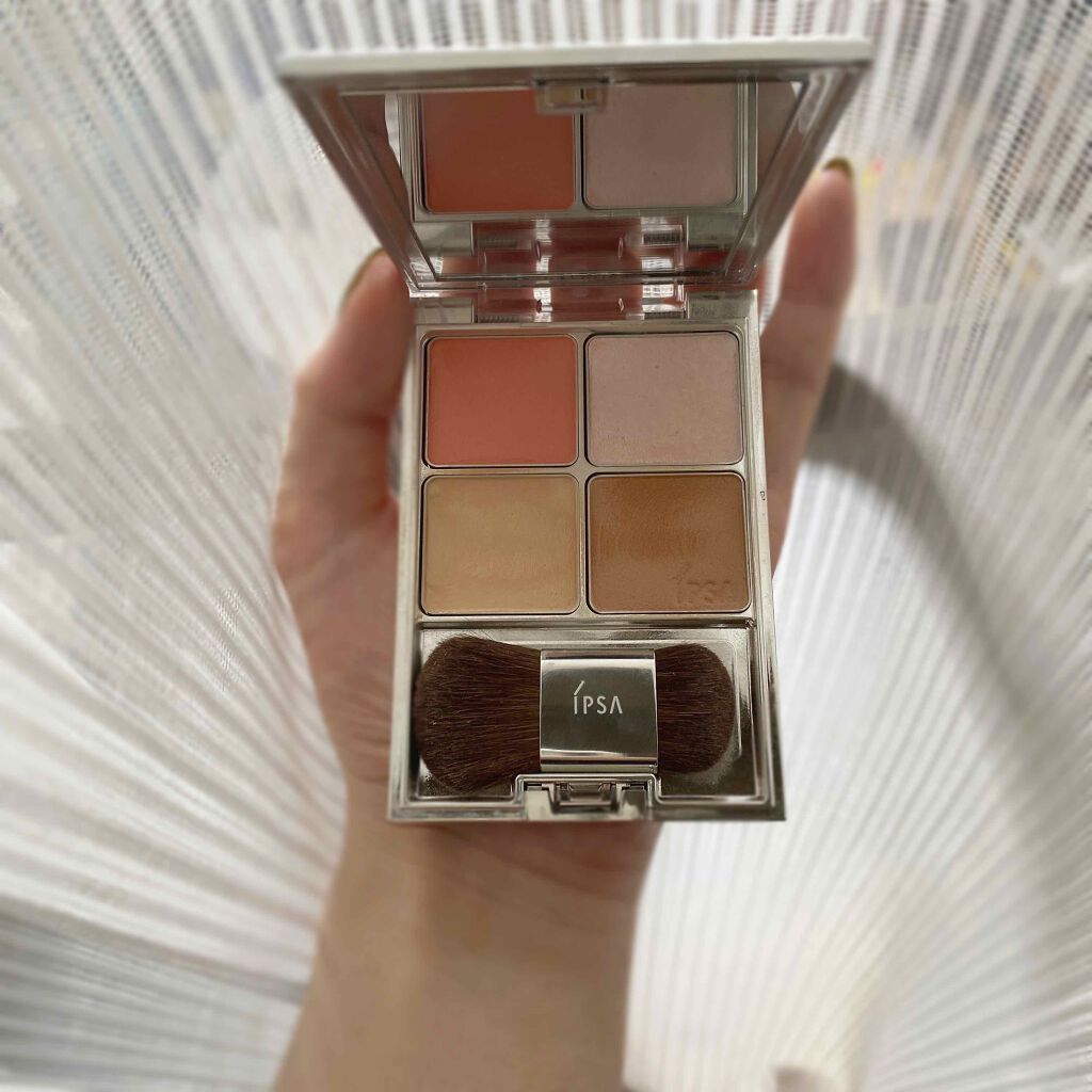 デザイニング フェイスカラーパレット/IPSA/プレストパウダーを使ったクチコミ（1枚目）