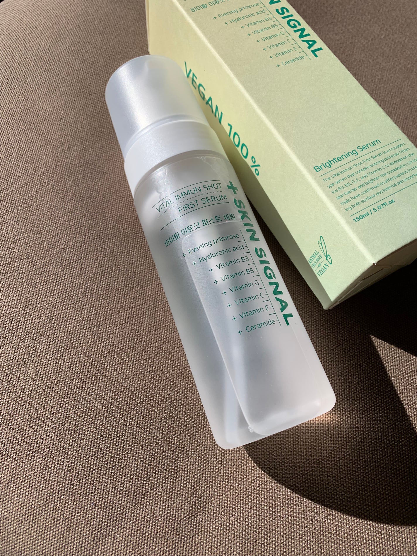 バイタルイミュンショットファーストバブルセラム/SKIN SIGNAL/美容液を使ったクチコミ(1枚目)