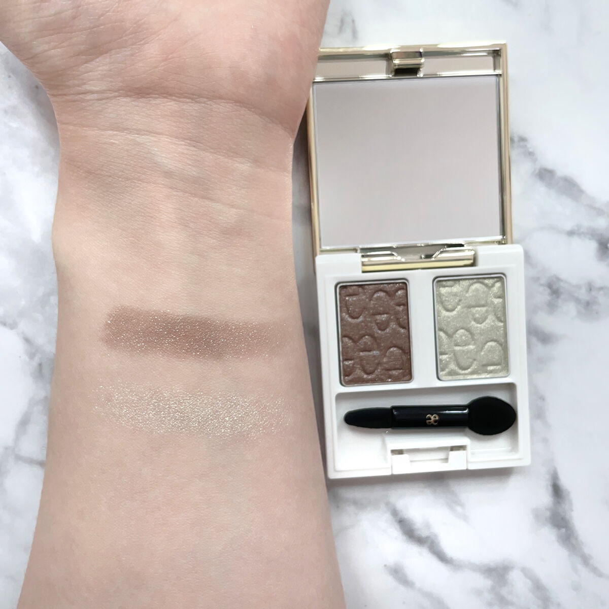 エレガンス エタンセル アルモニーアイズ 03/Elégance/アイシャドウパレットを使ったクチコミ（3枚目）