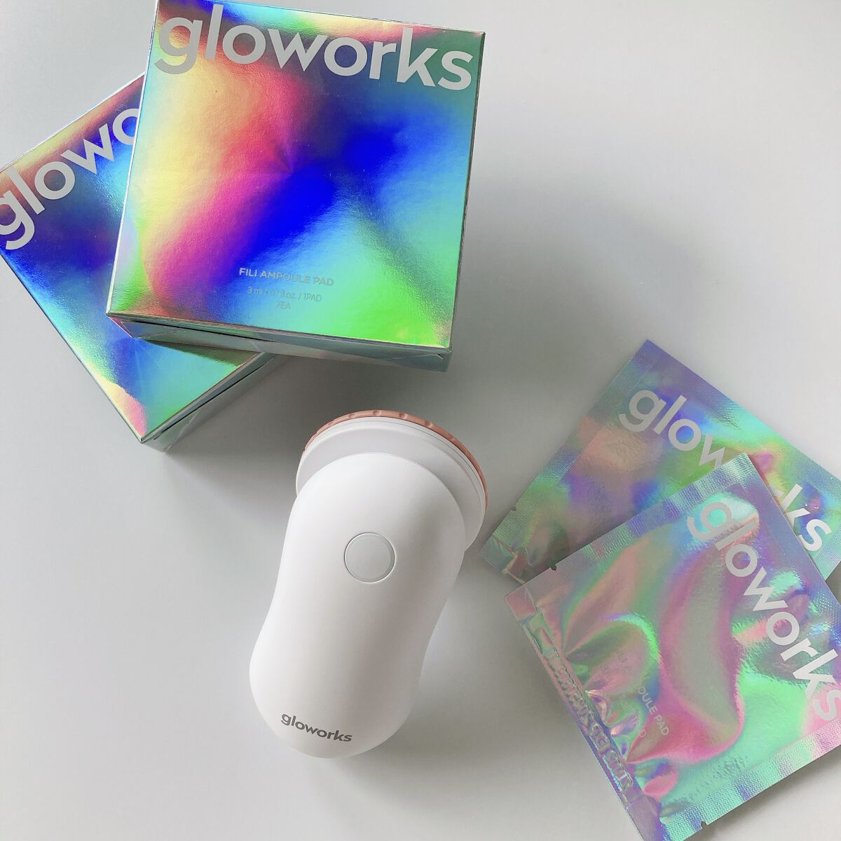  4Dモーションスキンブースタ/gloworks/美顔器・マッサージを使ったクチコミ（1枚目）