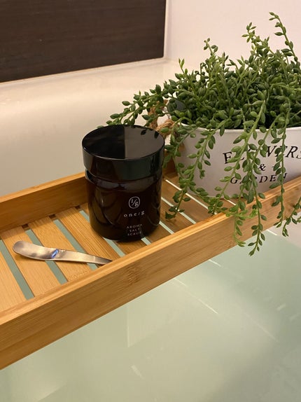 アロマソルトスクラブ/ワンオーバージー/ボディスクラブを使ったクチコミ(2枚目)