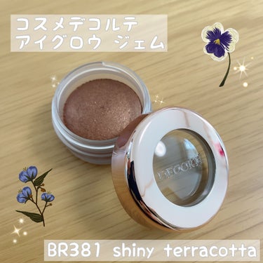 アイグロウ ジェム BR381/DECORTÉ/ジェル・クリームアイシャドウを使ったクチコミ（1枚目）