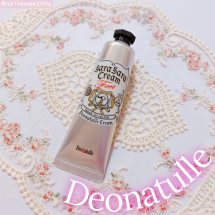 薬用足指さらさらクリーム/デオナチュレ/デオドラント・制汗剤を使ったクチコミ(1枚目)