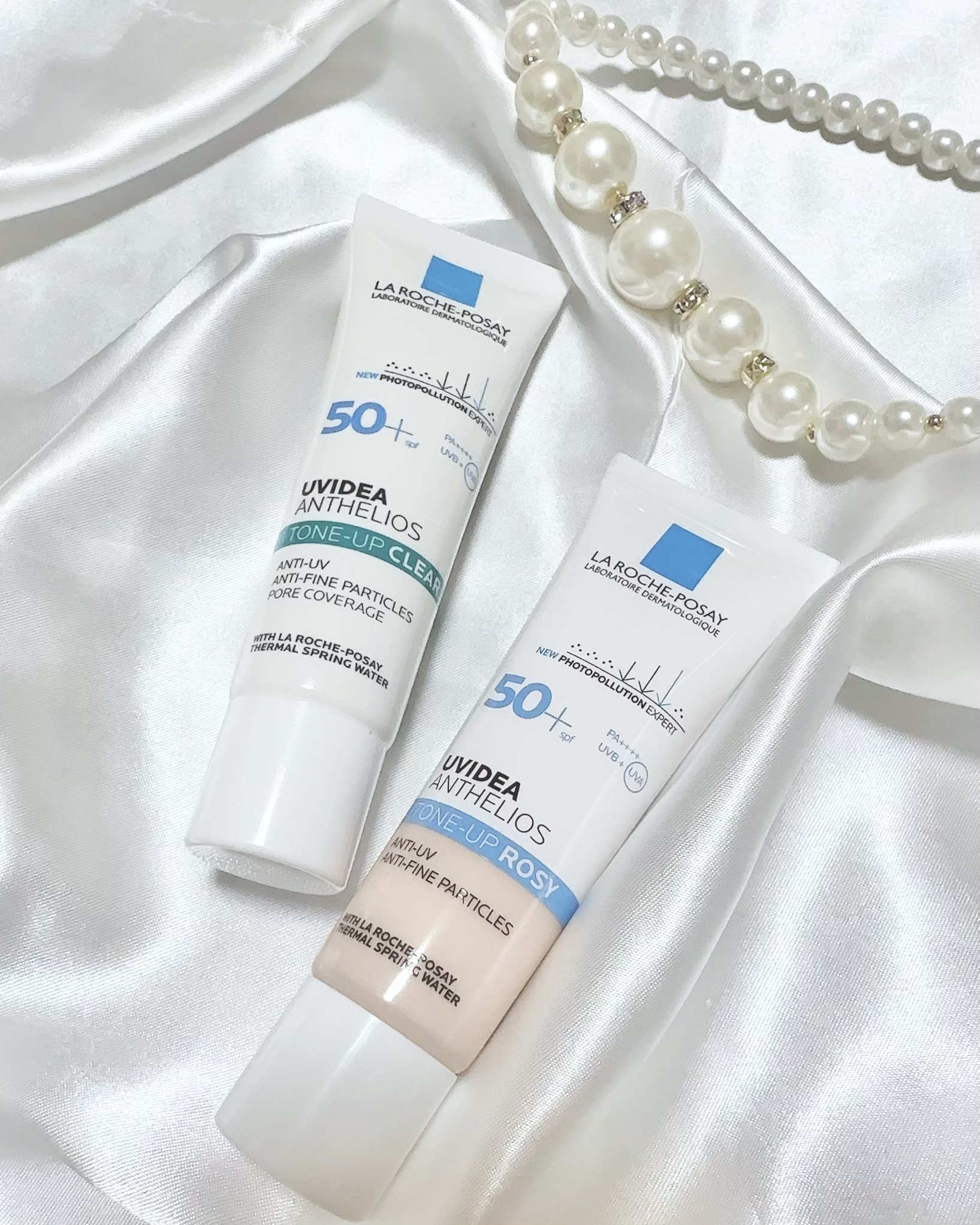 UVイデア XL プロテクショントーンアップ ローズ/ラ ロッシュ ポゼ/日焼け止めクリームを使ったクチコミ（1枚目）