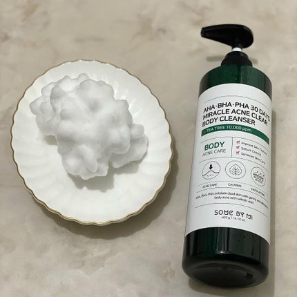 AHA·BHA·PHA 30デイズミラクルアクネボディクレンザー/SOME BY MI/ボディソープを使ったクチコミ(4枚目)