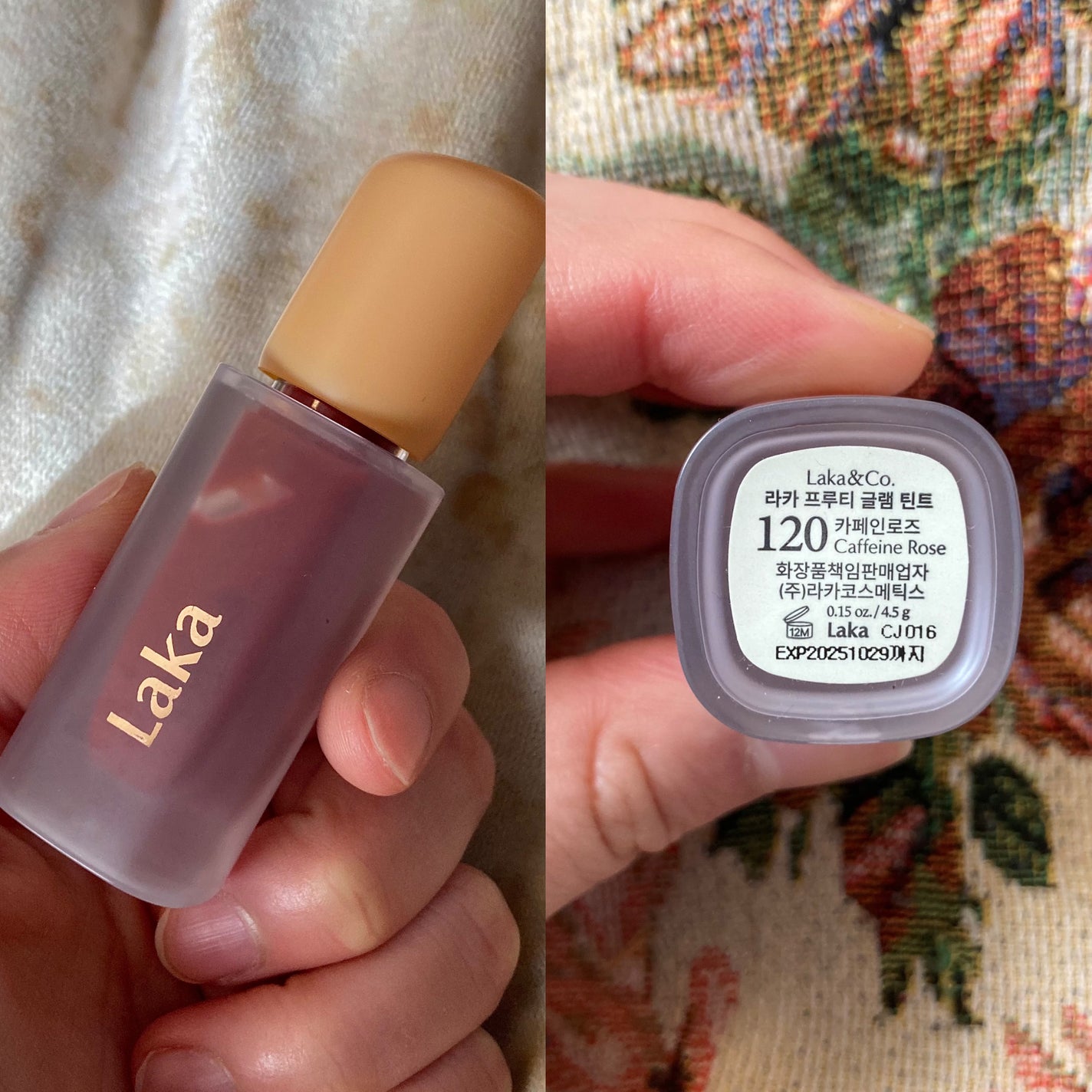 フルーティーグラムティント/Laka/リップティントを使ったクチコミ(5枚目)