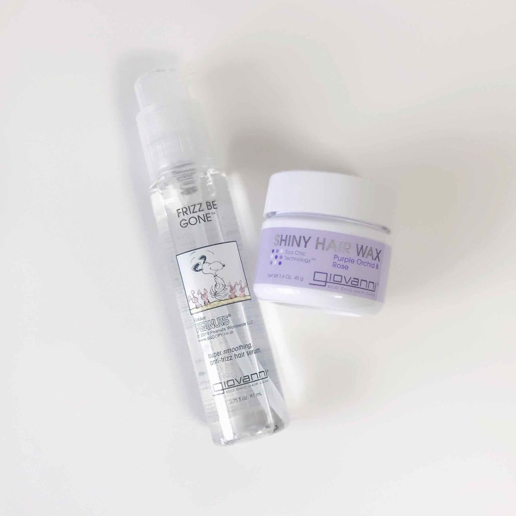 フリッズビーゴーン スムージング ヘアセラム/giovanni/ヘアオイルを使ったクチコミ（1枚目）