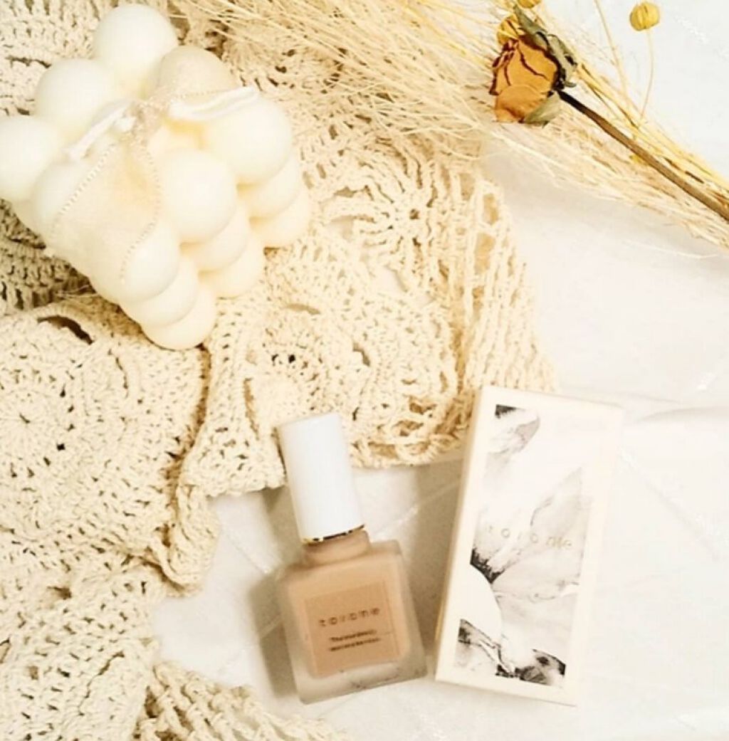 ネイルポリッシュ 01 Fawn Beige(フォーン ベージュ)/to/one/マニキュアを使ったクチコミ（3枚目）