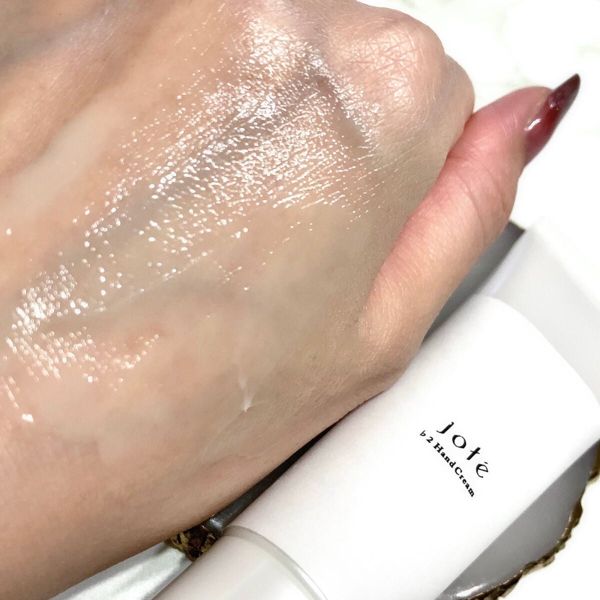 jote ♭2(フラット2)Hand Cream 《金木犀の香り》/jote/ハンドクリームを使ったクチコミ(3枚目)