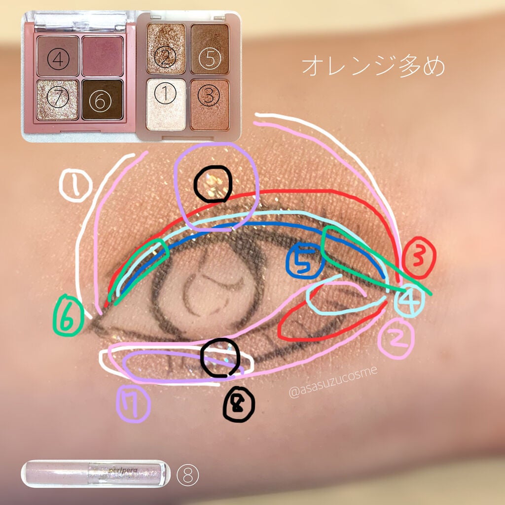 アイシャドウベース/キャンメイク/アイシャドウベースを使ったクチコミ(5枚目)