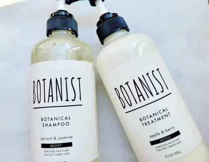 ボタニカルシャンプー/トリートメント(モイスト) /BOTANIST/シャンプー・コンディショナーを使ったクチコミ(1枚目)