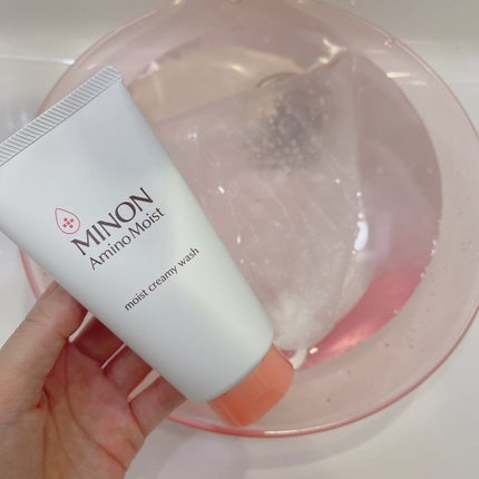 アミノモイスト モイストクリーミィ ウォッシュ/ミノン/洗顔フォームを使ったクチコミ(2枚目)