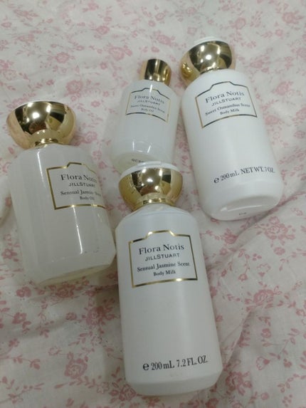 センシュアルジャスミン ボディミルク/Flora Notis JILL STUART/ボディミルクを使ったクチコミ(1枚目)