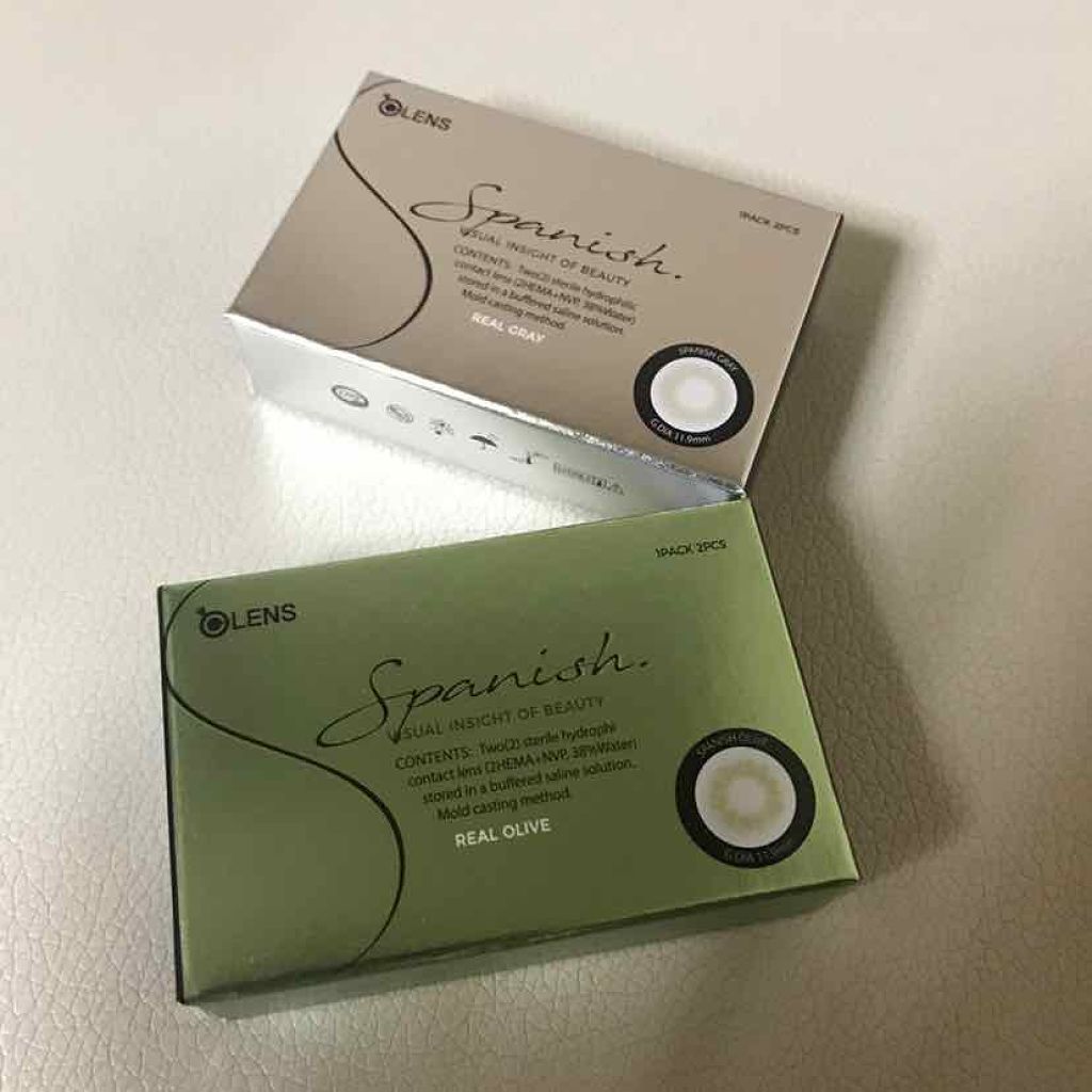 Spanish (スパニッシュ)/OLENS/カラーコンタクトレンズを使ったクチコミ（1枚目）