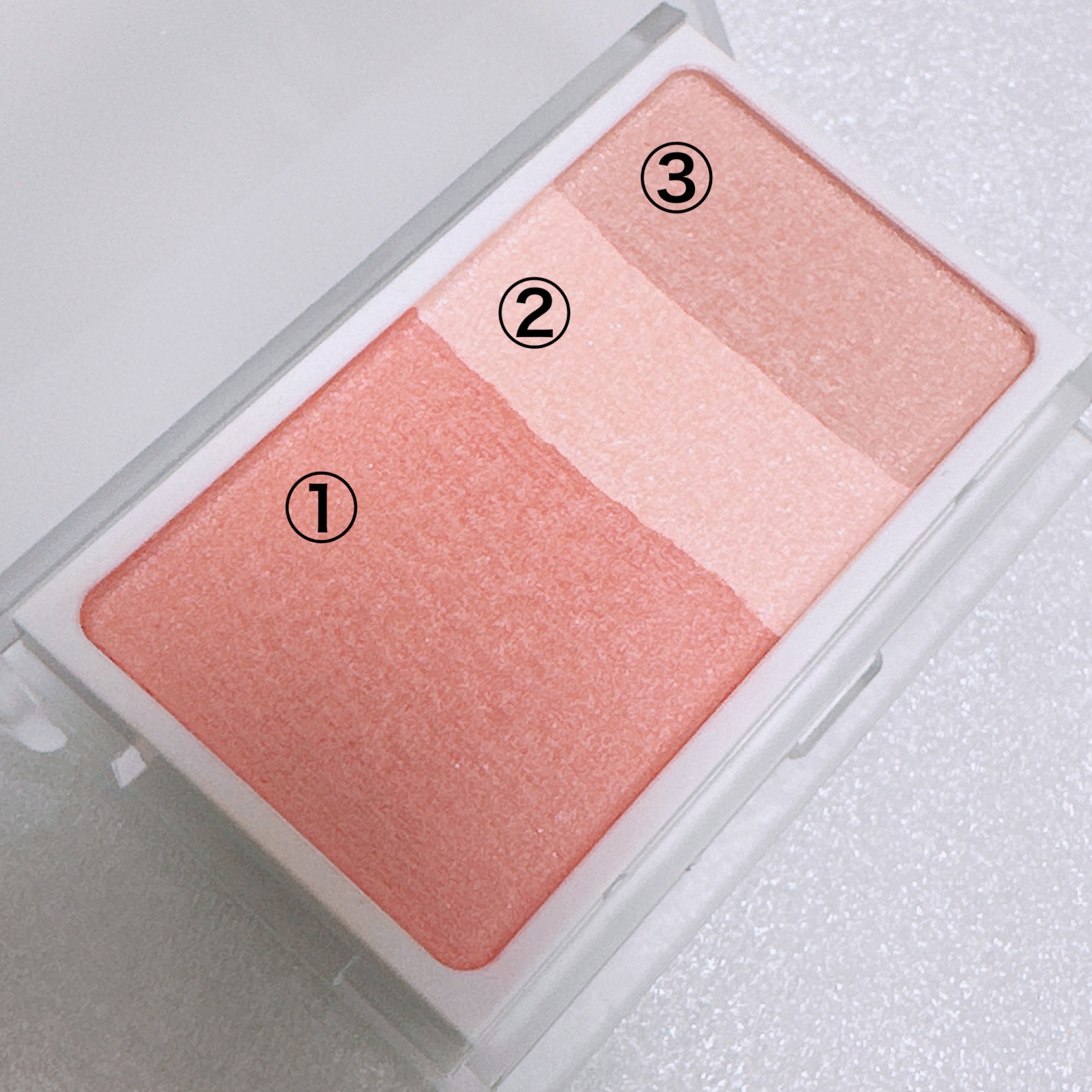 チークカラー ミックスタイプ/無印良品/パウダーチークを使ったクチコミ（2枚目）