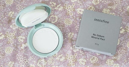 ノーセバム ミネラルパクト N/innisfree/プレストパウダーを使ったクチコミ(1枚目)