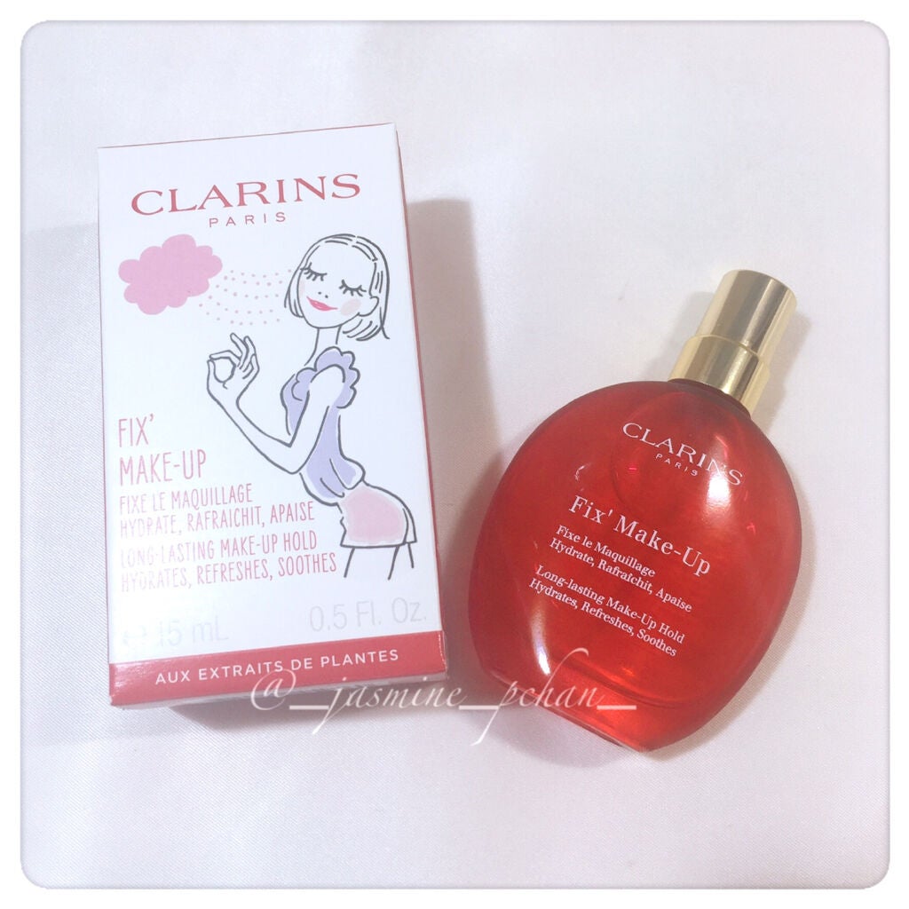 フィックス メイクアップ/CLARINS/ミスト状化粧水を使ったクチコミ(4枚目)