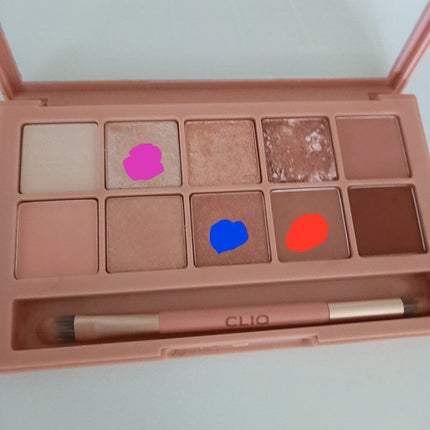 プロ アイ パレット/CLIO/アイシャドウパレットを使ったクチコミ(2枚目)