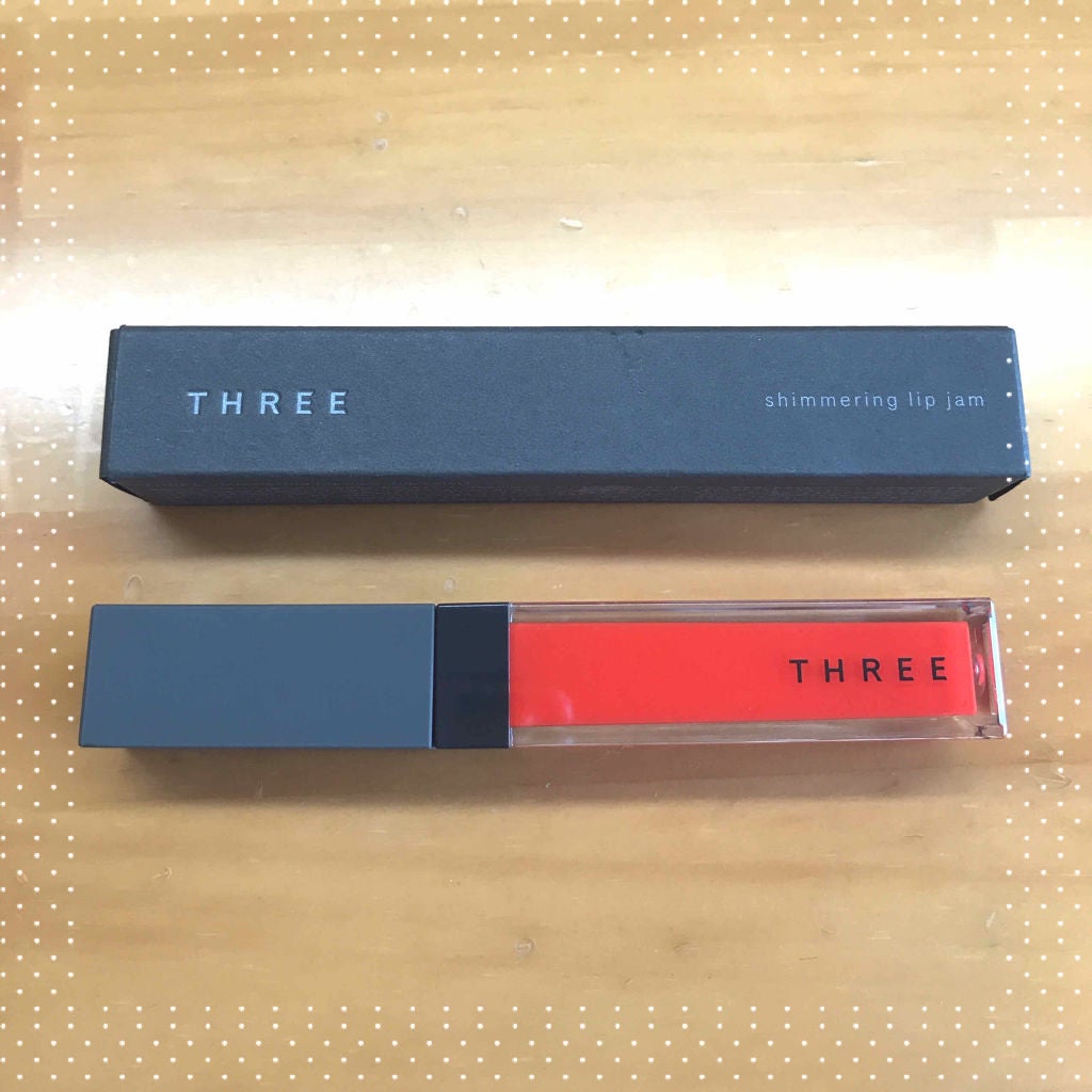 シマリング リップジャム/THREE/リップグロスを使ったクチコミ(1枚目)