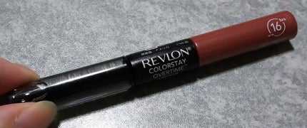 カラーステイ オーバータイム リップカラー/REVLON/リップグロスを使ったクチコミ(1枚目)