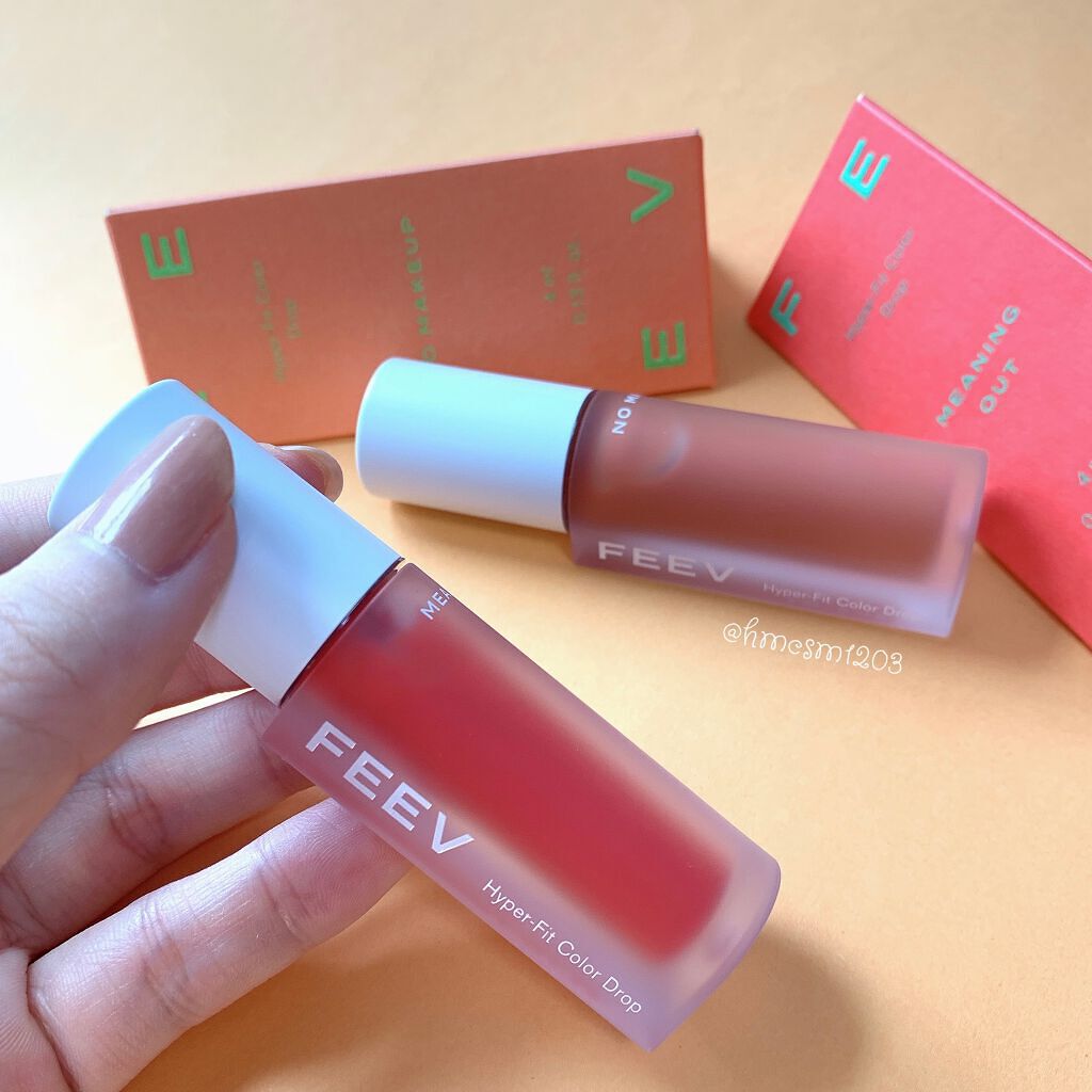 カラードロップ/FEEV/口紅を使ったクチコミ（1枚目）