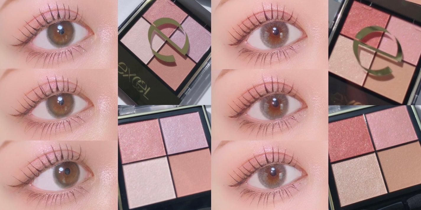 リアルクローズシャドウ/excel/アイシャドウパレットを使ったクチコミ(3枚目)