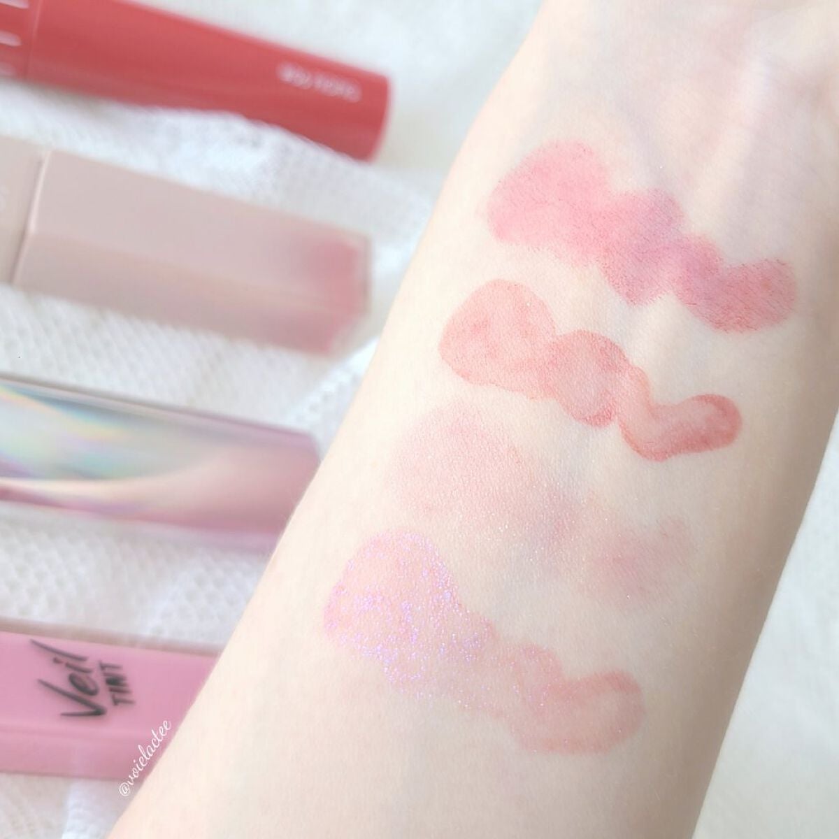 アピュー ウォーターライト ティント/A’pieu/リップティントを使ったクチコミ(3枚目)