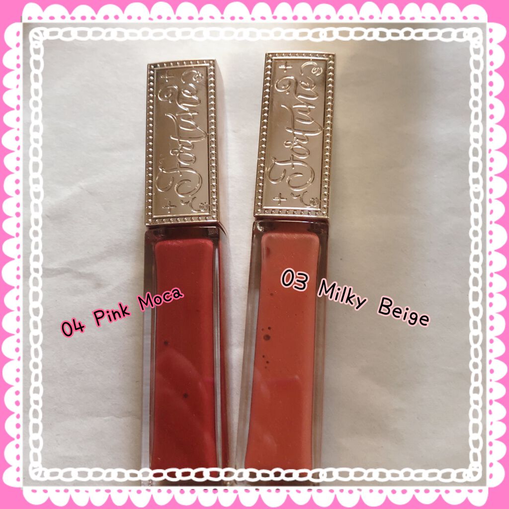 ウォータリーセラムルージュ/フォーチュン/口紅を使ったクチコミ（2枚目）