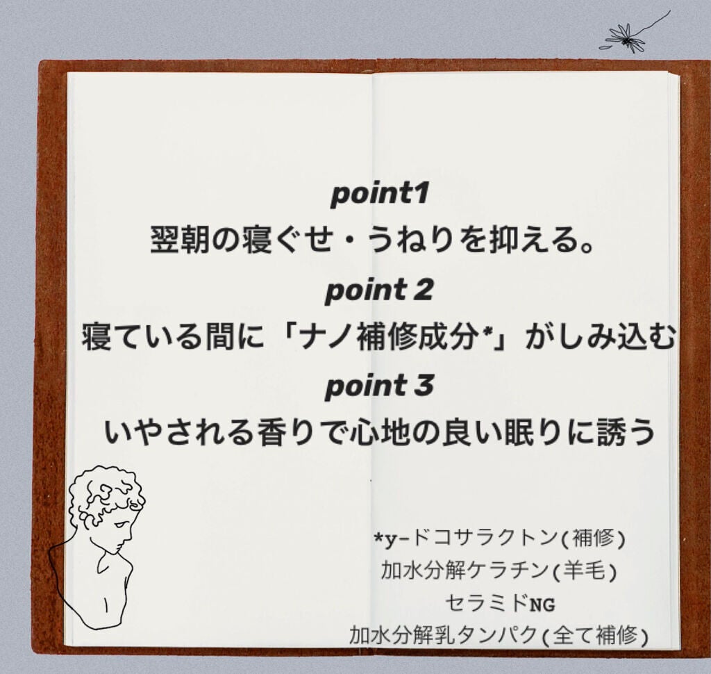 ナイトリペア シャンプー/ヘアトリートメント/THERATIS/シャンプー・コンディショナーを使ったクチコミ(2枚目)