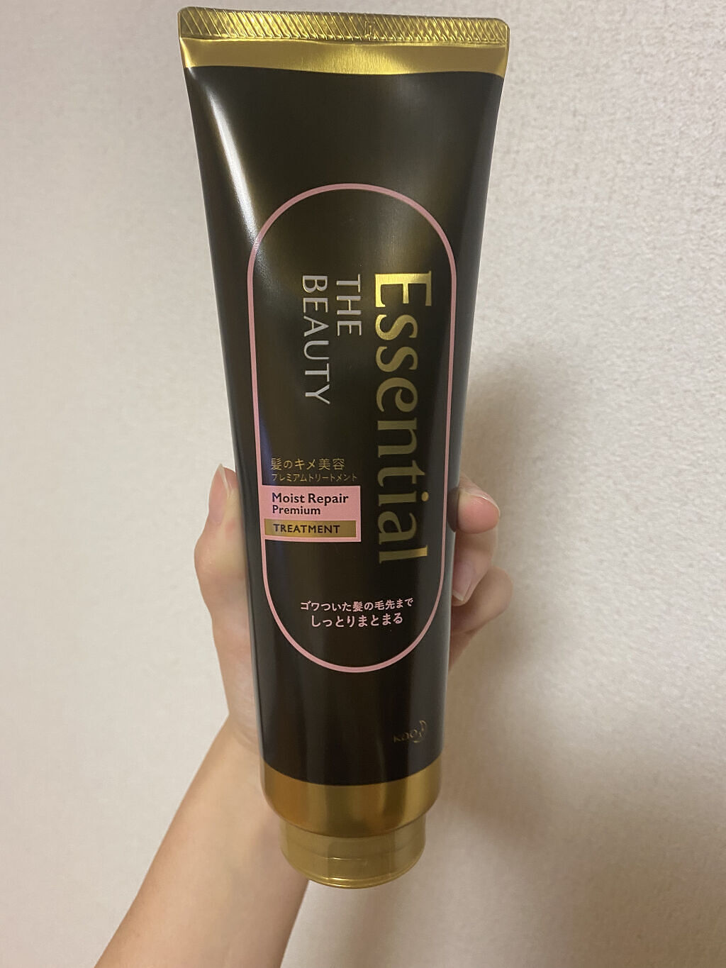 THE BEAUTY 髪のキメ美容プレミアムトリートメント＜モイストリペアプレミアム＞/エッセンシャル/洗い流すヘアトリートメントを使ったクチコミ（1枚目）