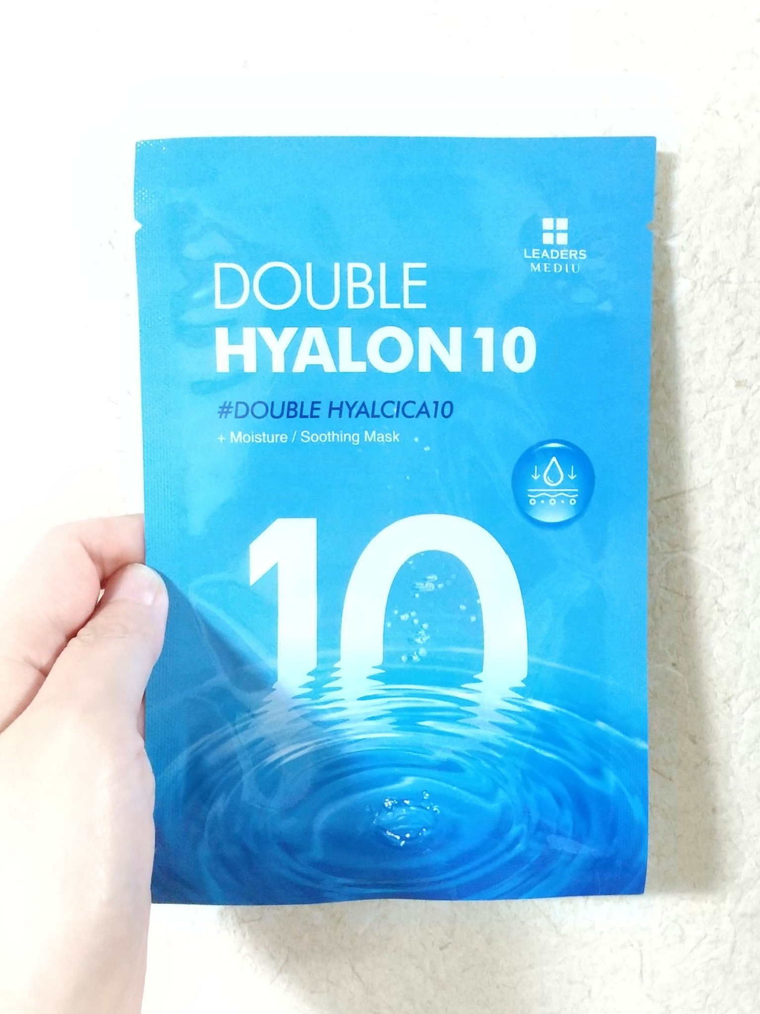 メディユーダブルヒアルロン10スージングマスク/LEADERS/シートマスク・パックを使ったクチコミ（1枚目）