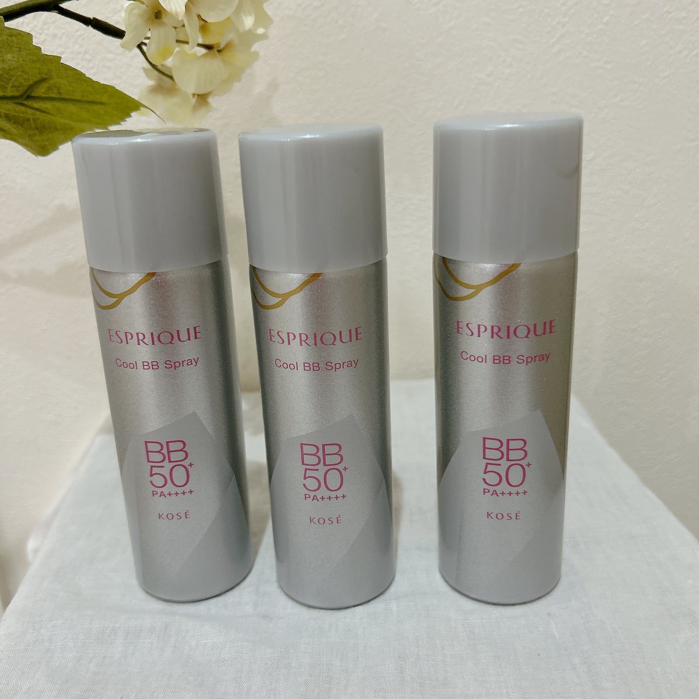 冷感タッチ BBスプレー UV 50 W/ESPRIQUE/BBクリームを使ったクチコミ(1枚目)