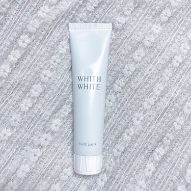 WHITH WHITE 歯磨き粉のクチコミ「ホワイトニング効果を感じた歯磨き粉🦷💭

WHITH WHITE(フィス ホワイト)歯磨き粉
.....」（2枚目）