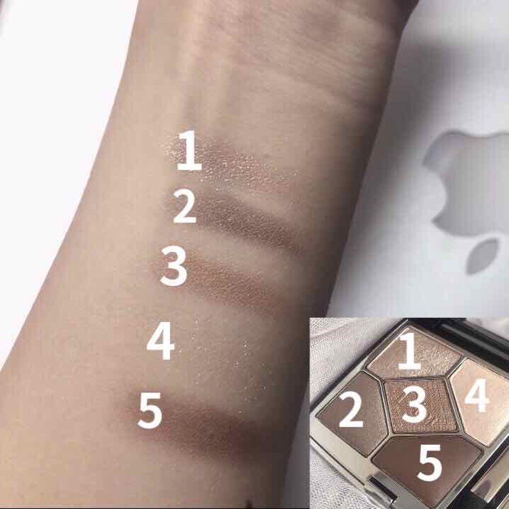 【旧】サンク クルール クチュール/Dior/アイシャドウパレットを使ったクチコミ（3枚目）