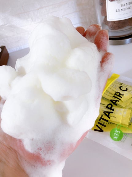 ビタペアC酵素洗顔パウダー/ネイチャーリパブリック/洗顔パウダーを使ったクチコミ(3枚目)