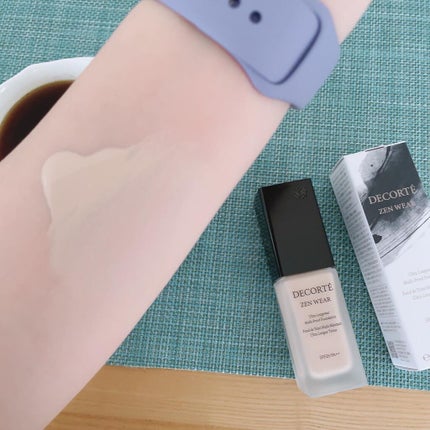 ゼン ウェア フルイド/DECORTÉ/リキッドファンデーションを使ったクチコミ(6枚目)