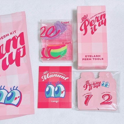 パーマイットアップアイラッシュパーマキット/Loingz/その他キットセットを使ったクチコミ(3枚目)