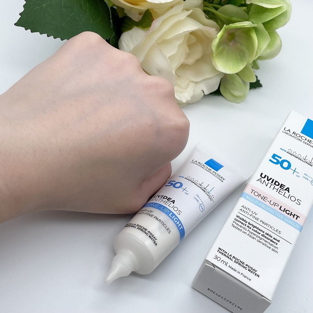 UVイデア XL プロテクショントーンアップ/ラ ロッシュ ポゼ/日焼け止めクリームを使ったクチコミ(4枚目)