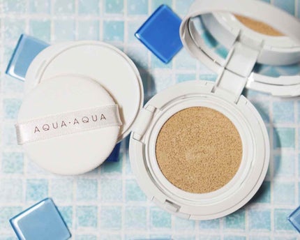 オーガニッククッションコンパクト/アクア・アクア/クッションファンデーションを使ったクチコミ(2枚目)