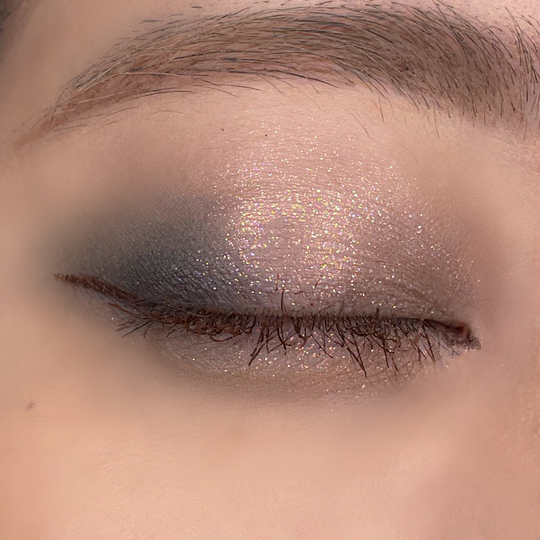 space age highlighter/Kaleidos Makeup/パウダーハイライトを使ったクチコミ（3枚目）