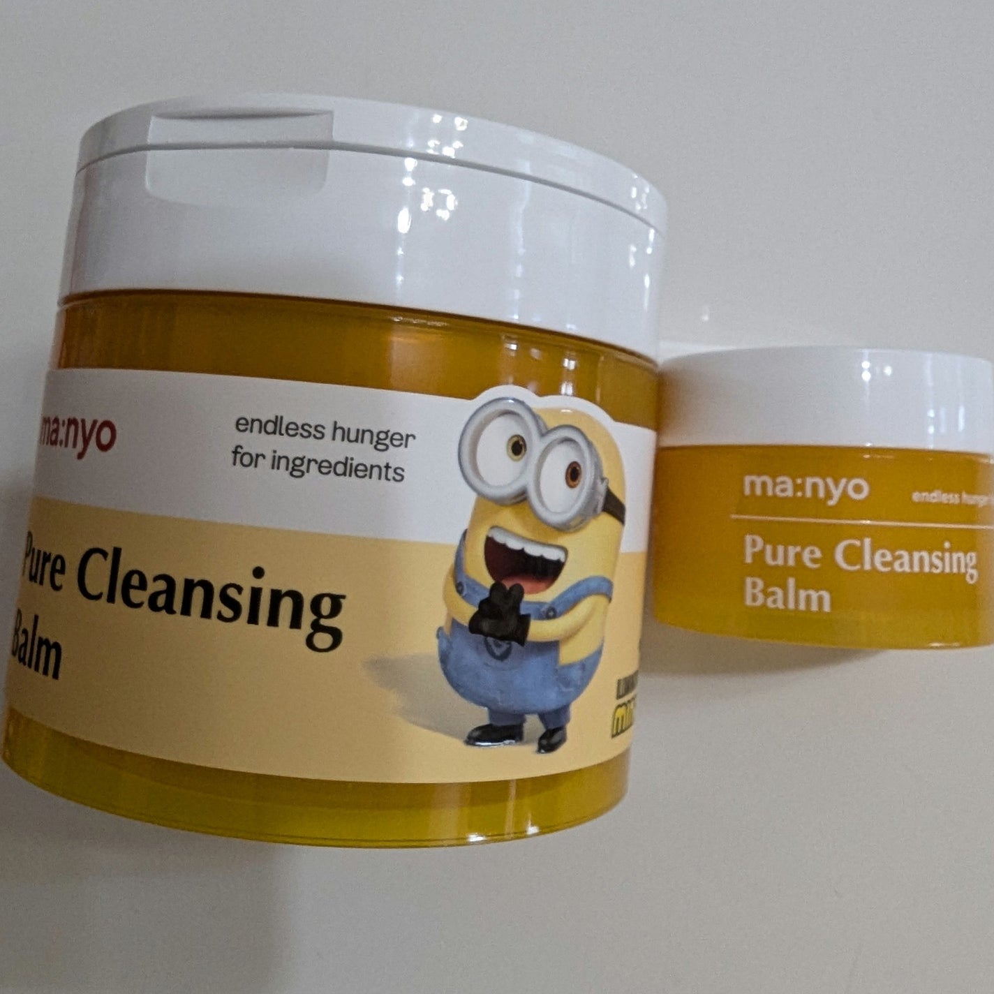 LUNA on LIPS 「バームクレンジングミニオンとコラボで限定ミニサイズ付きがあった..」(4枚目)