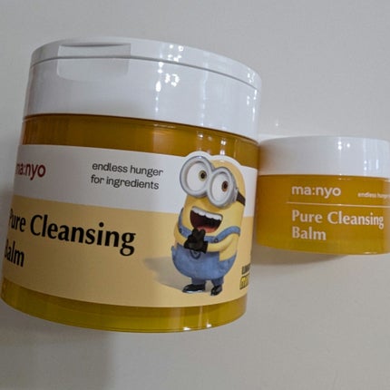 LUNA on LIPS 「バームクレンジングミニオンとコラボで限定ミニサイズ付きがあった..」(4枚目)