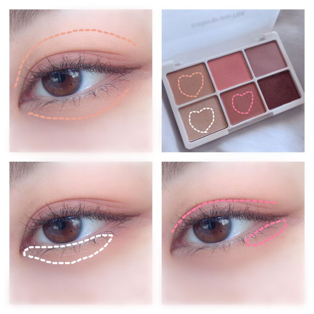 カラーグラムトック ヒットパンアイパレット/Colorgram/アイシャドウパレットを使ったクチコミ（2枚目）